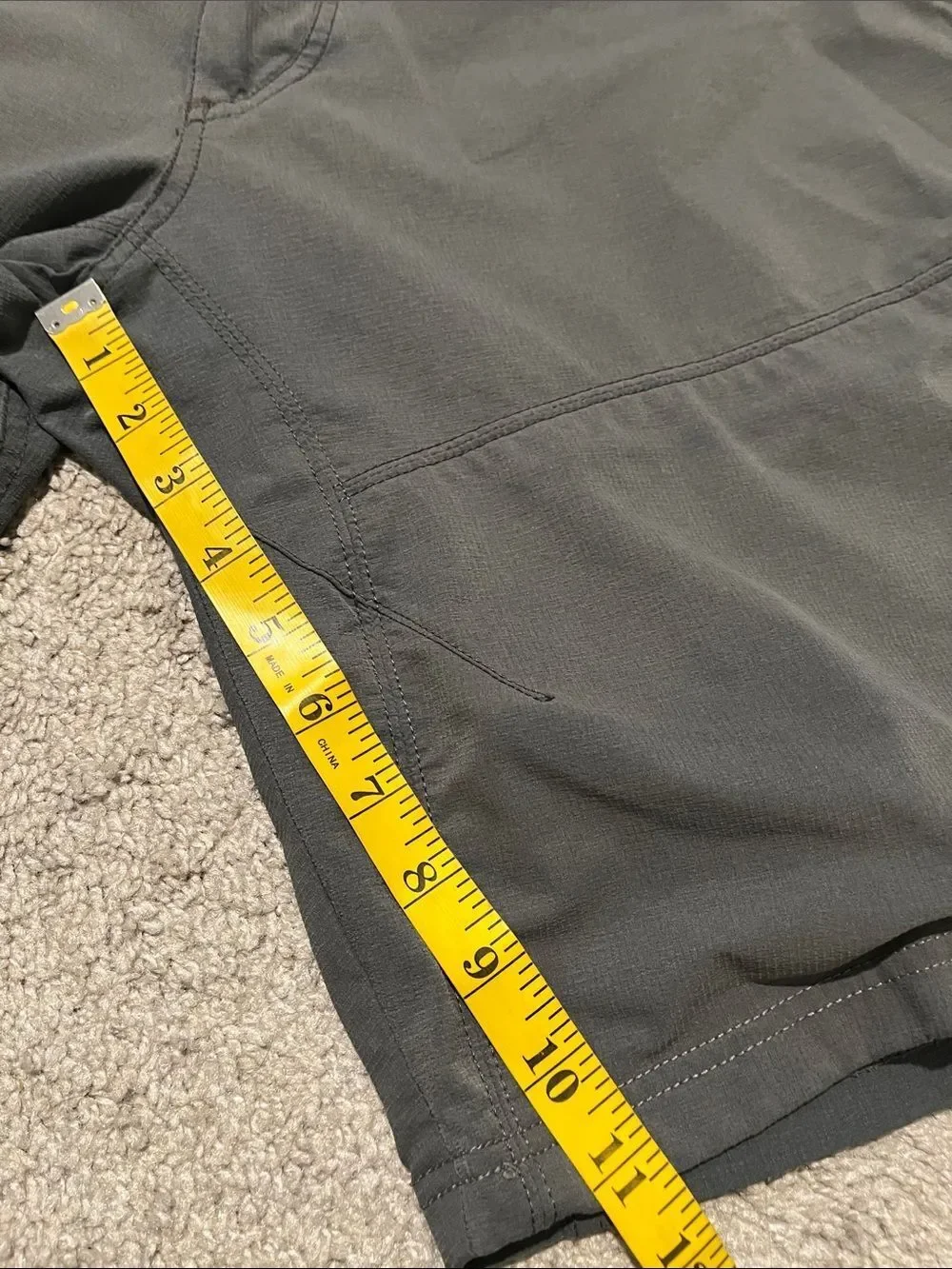 Kuhl gray pockets